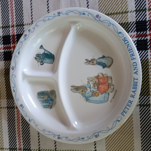 Eden Other - Peter Rabbit melamine baby plate